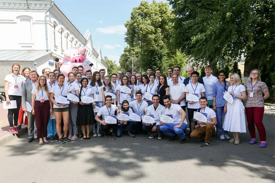 International Students at Sechenov University Moscow Russia