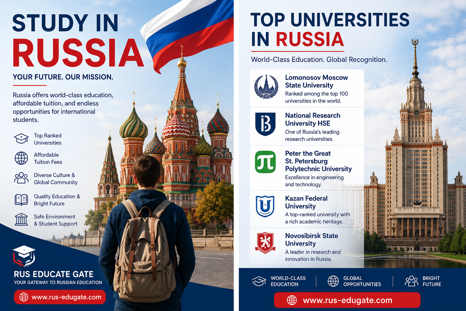 Study in Russia for International Students