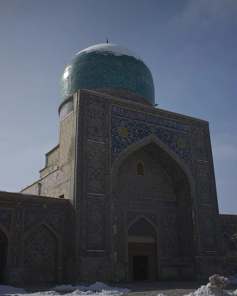 Historic architecture in Samarkand, Uzbekistan